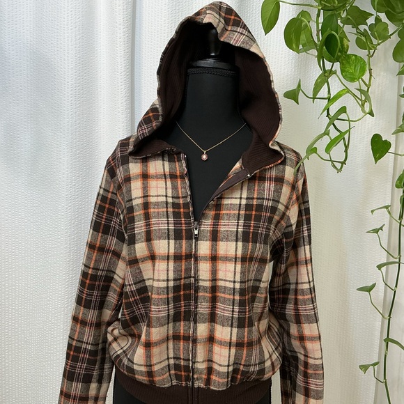Celine Checkered zip up sweater - Picture 3 of 3